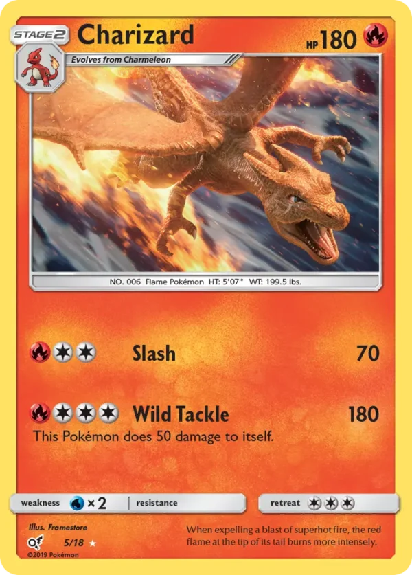 Charizard (#5) — DET 005