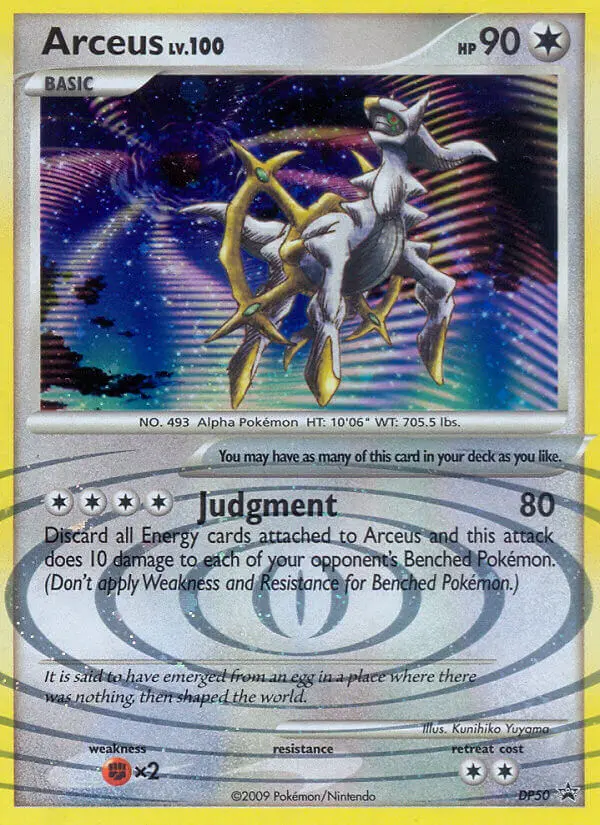 Arceus (#DP50) — DPP DP50