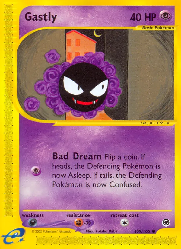 Gastly (#109) — EX 109
