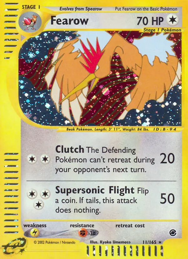 Fearow (#11) — EX 011
