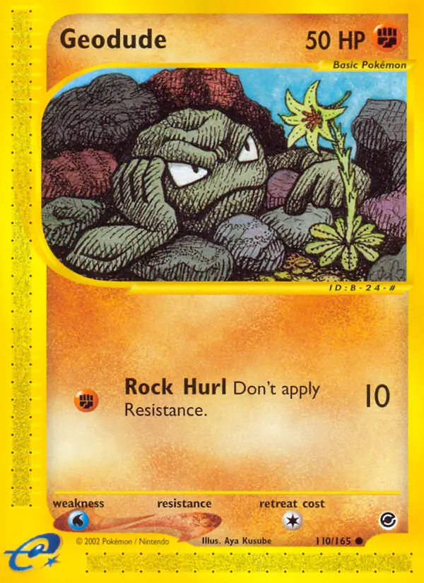 Geodude (#110) — EX 110