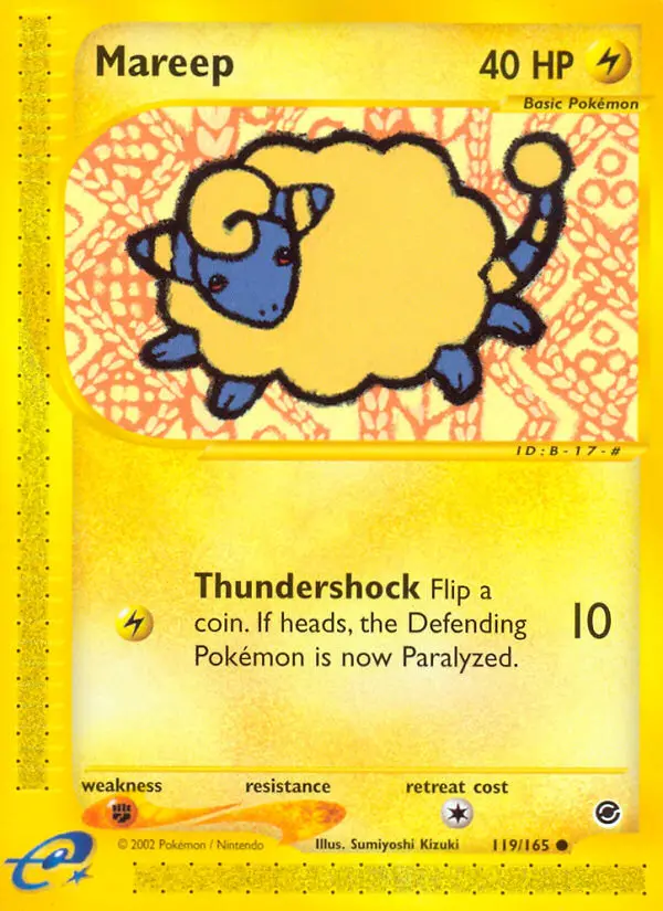 Mareep (#119) — EX 119