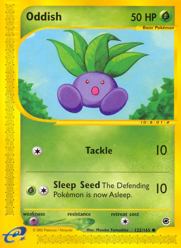 Oddish (#122) — EX 122