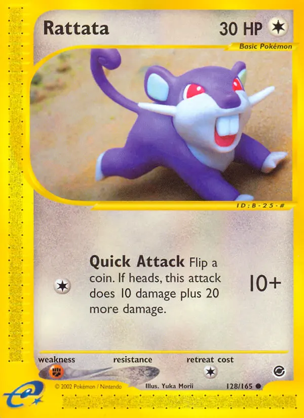 Rattata (#128) — EX 128