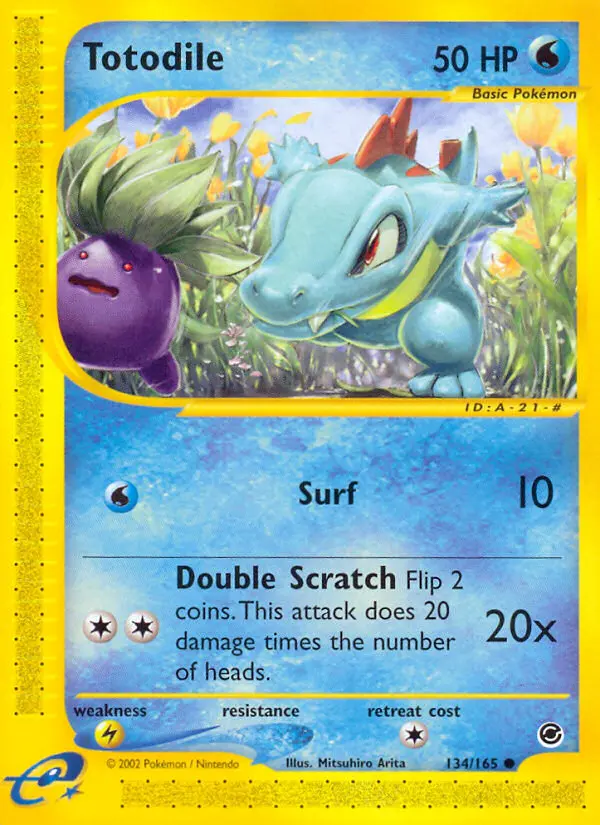 Totodile (#134) — EX 134