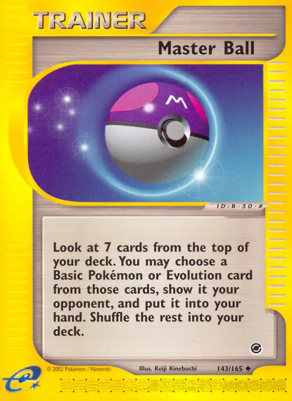 Master Ball (#143) — EX 143