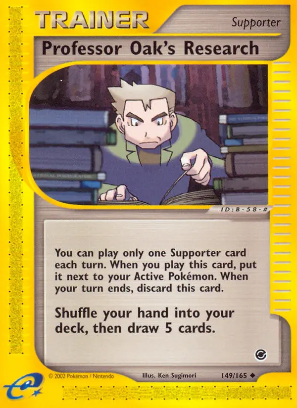 Professor Oak's Research (#149) — EX 149
