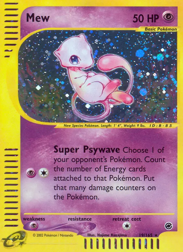 Mew (#19) — EX 019