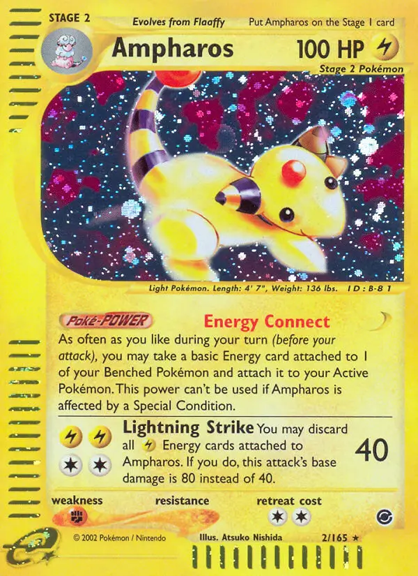Ampharos (#2) — EX 002