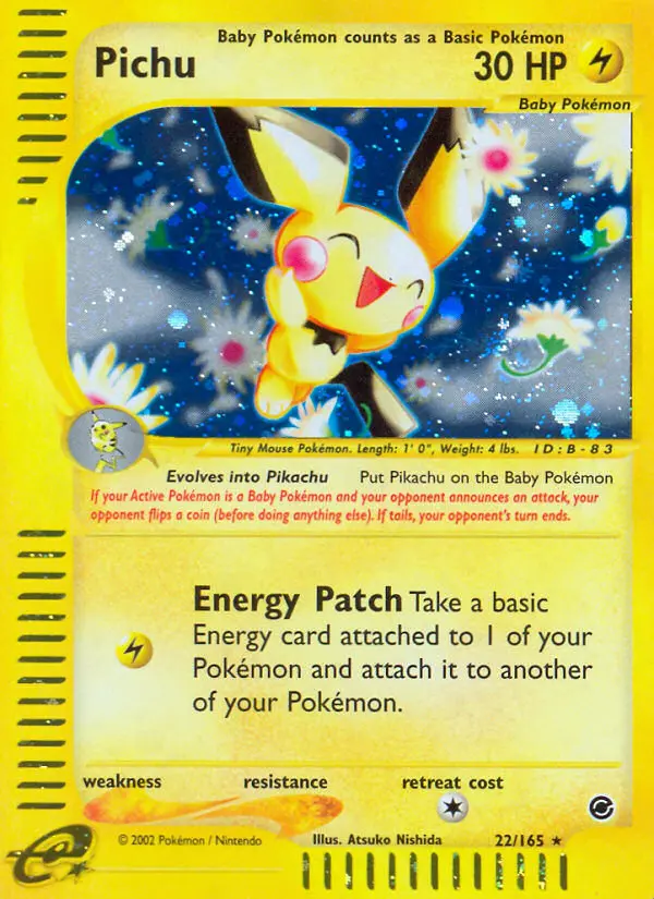 Pichu (#22) — EX 022