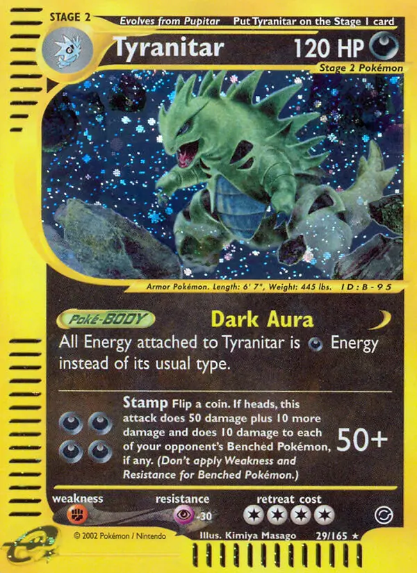 Tyranitar (#29) — EX 029