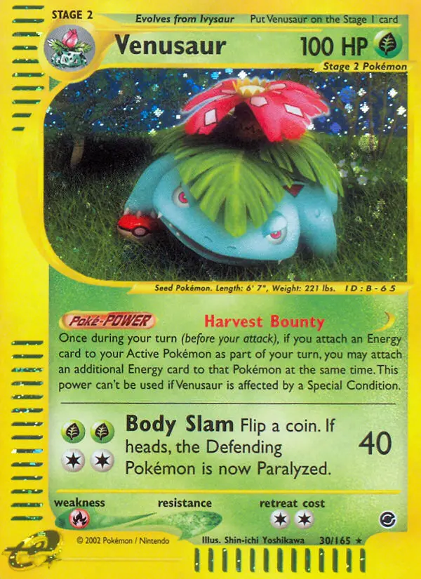 Venusaur (#30) — EX 030