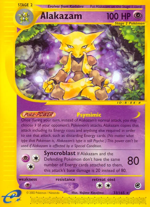 Alakazam (#33) — EX 033