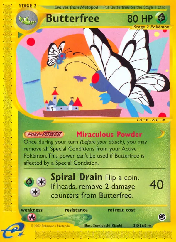 Butterfree (#38) — EX 038
