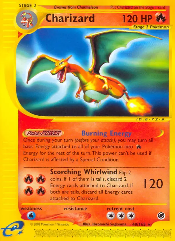 Charizard (#40) — EX 040