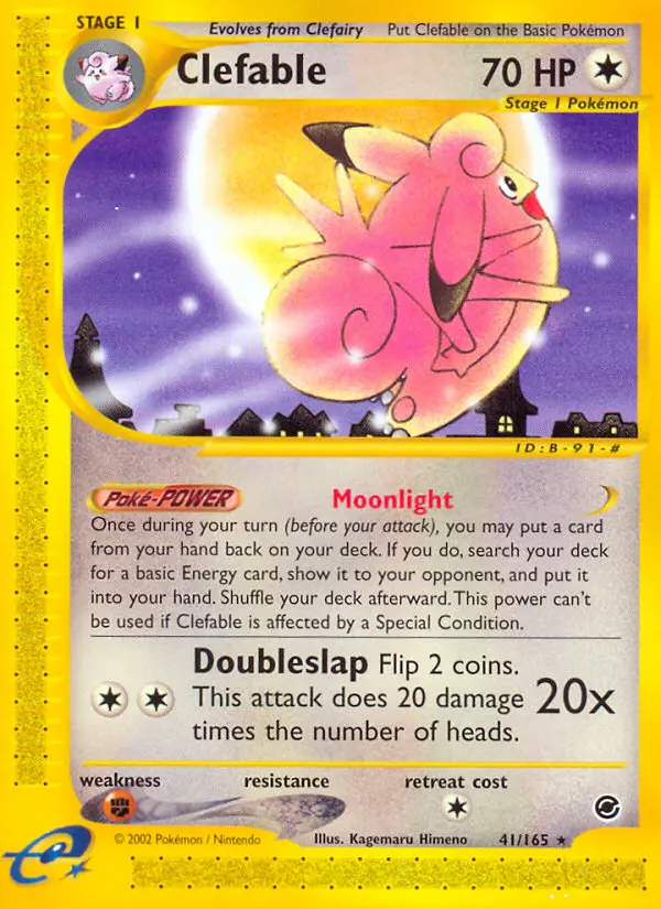 Clefable (#41) — EX 041