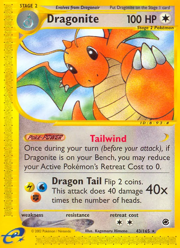 Dragonite (#43) — EX 043