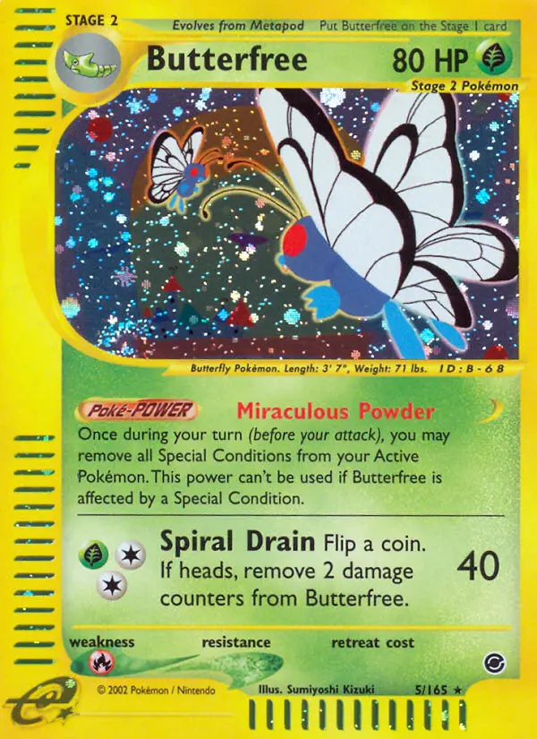 Butterfree (#5) — EX 005