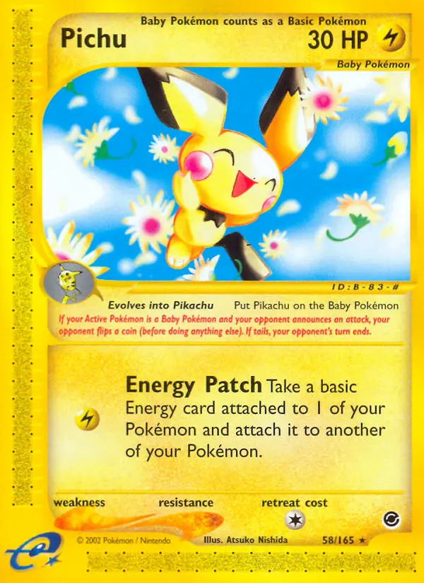 Pichu (#58) — EX 058
