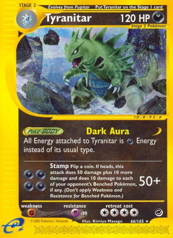 Tyranitar (#66) — EX 066