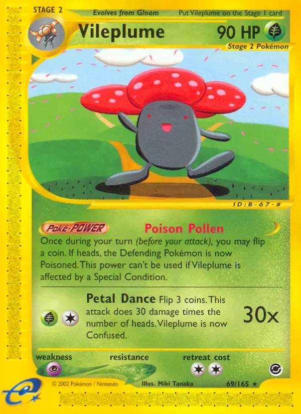 Vileplume (#69) — EX 069