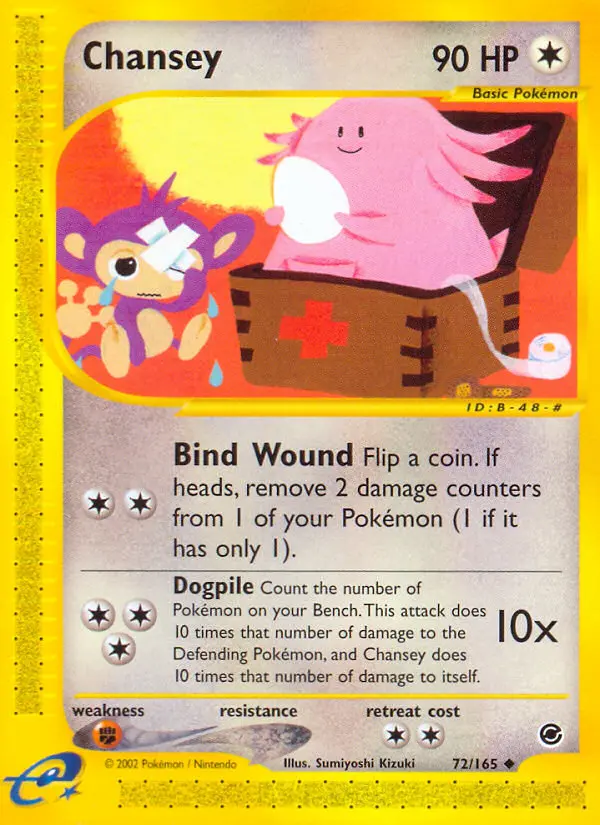 Chansey (#72) — EX 072