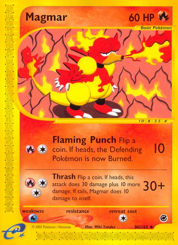 Magmar (#86) — EX 086
