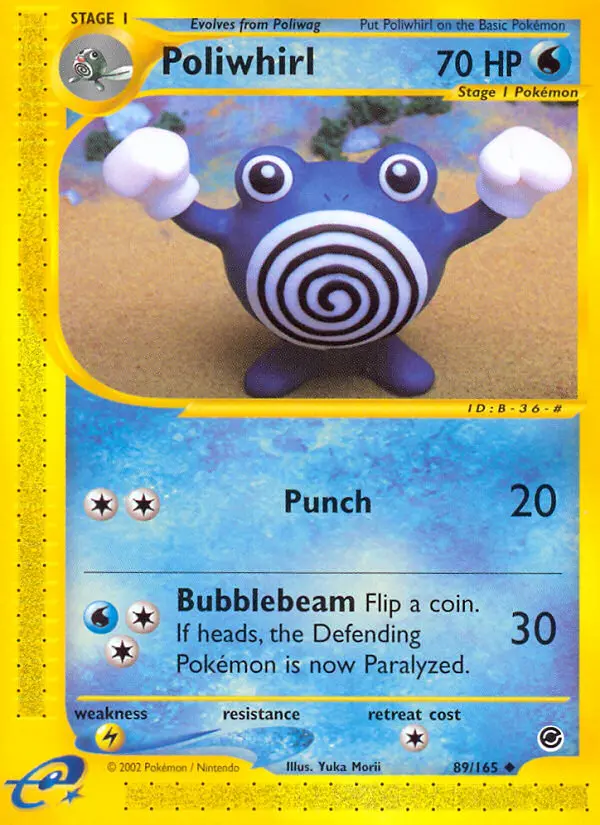 Poliwhirl (#89) — EX 089