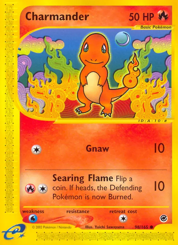 Charmander (#98) — EX 098