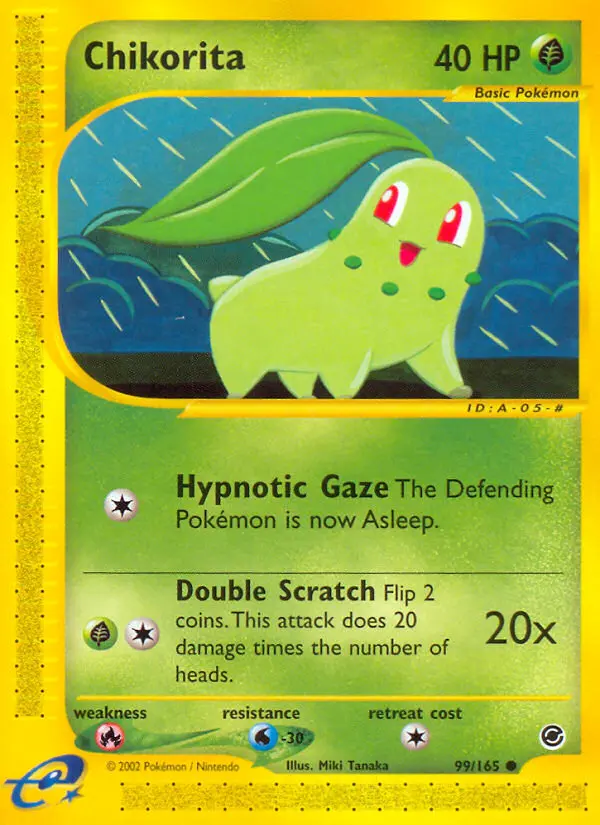 Chikorita (#99) — EX 099
