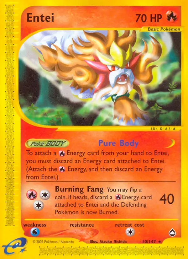 Entei (#10) — AQ 010