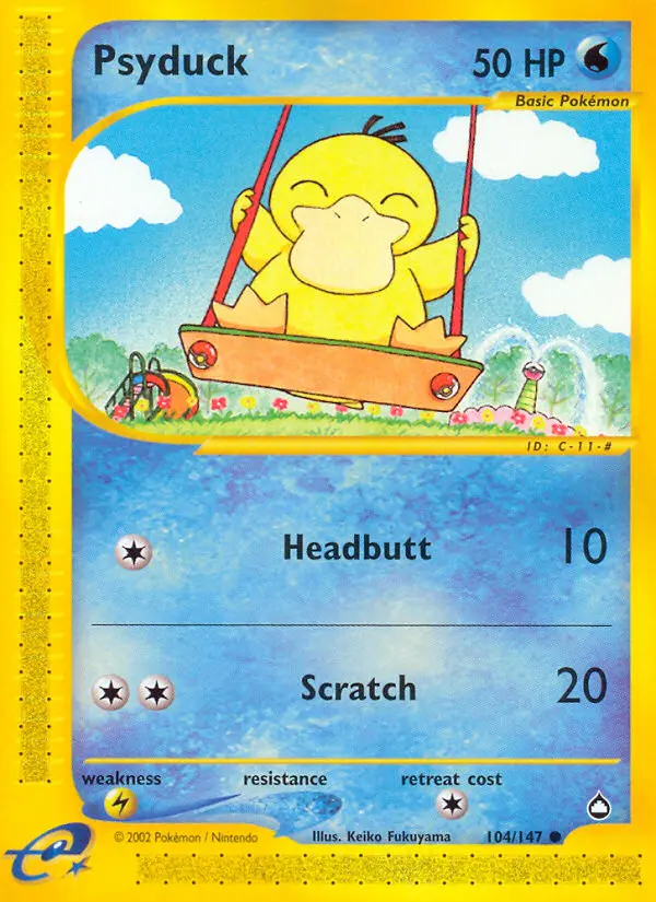 Psyduck (#104) — AQ 104