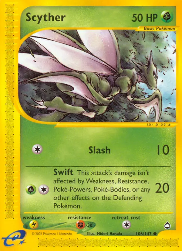 Scyther (#106) — AQ 106