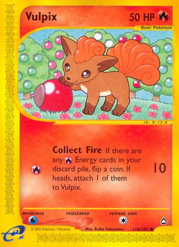 Vulpix (#116) — AQ 116