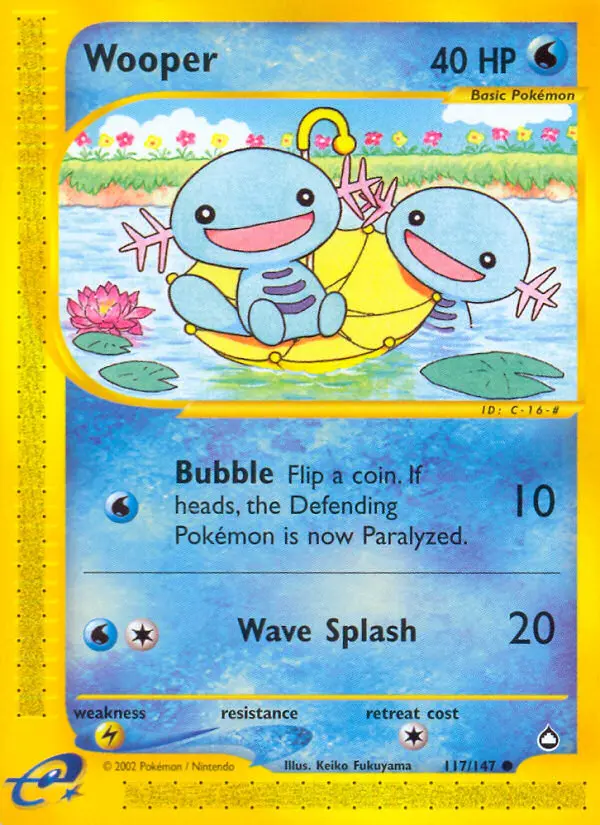 Wooper (#117) — AQ 117