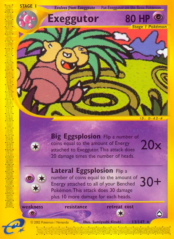 Exeggutor (#13) — AQ 013