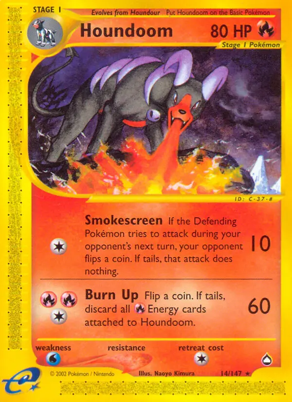 Houndoom (#14) — AQ 014