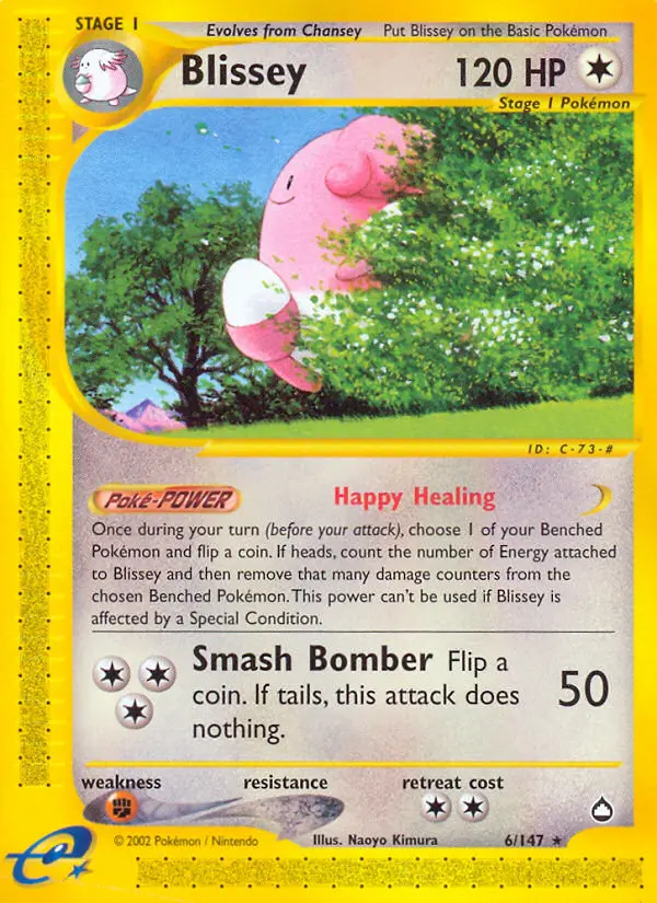 Blissey (#6) — AQ 006