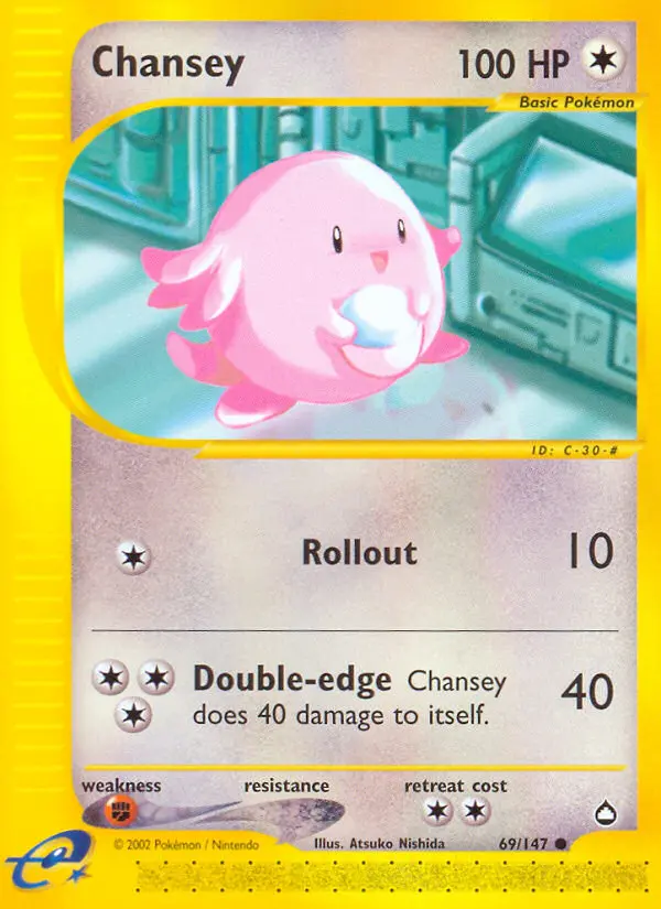Chansey (#69) — AQ 069