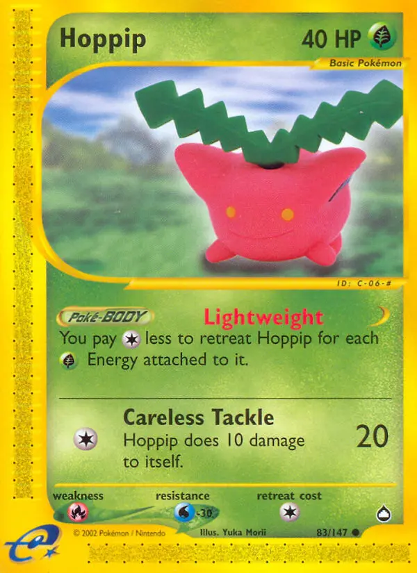 Hoppip (#83) — AQ 083