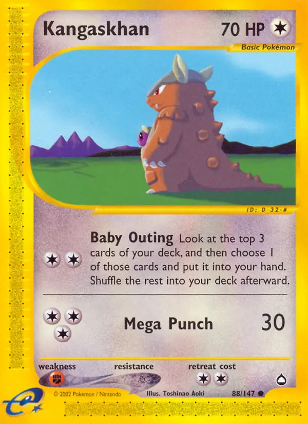 Kangaskhan (#88) — AQ 088