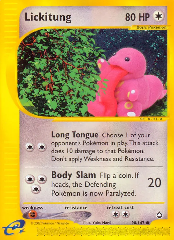 Lickitung (#90) — AQ 090