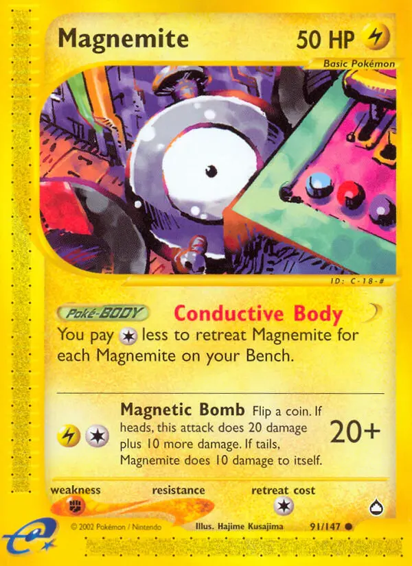 Magnemite (#91) — AQ 091