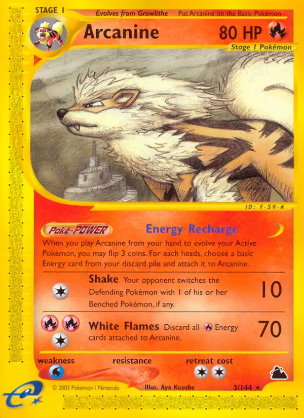 Arcanine (#3) — SK 003