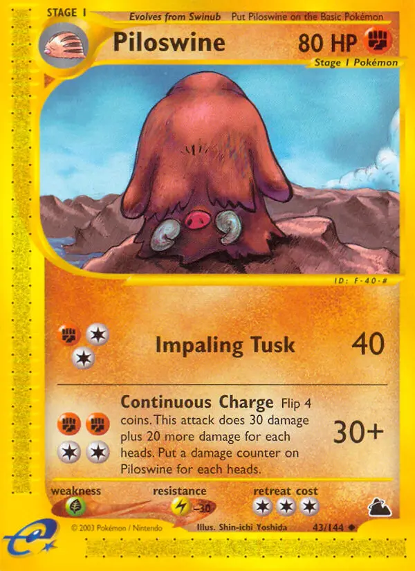 Piloswine (#43) — SK 043