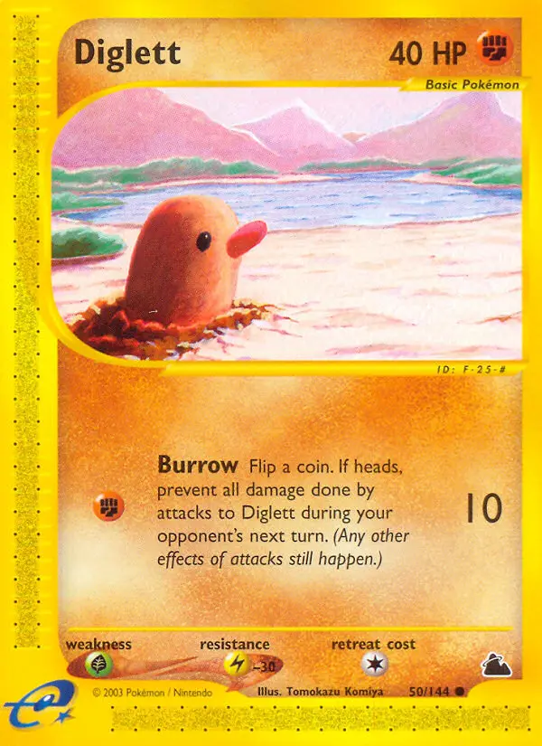 Diglett (#50) — SK 050