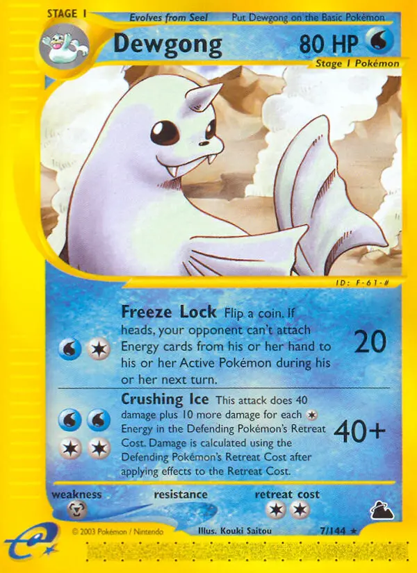 Dewgong (#7) — SK 007