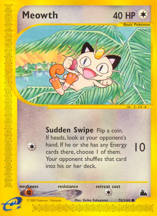 Meowth (#78) — SK 078