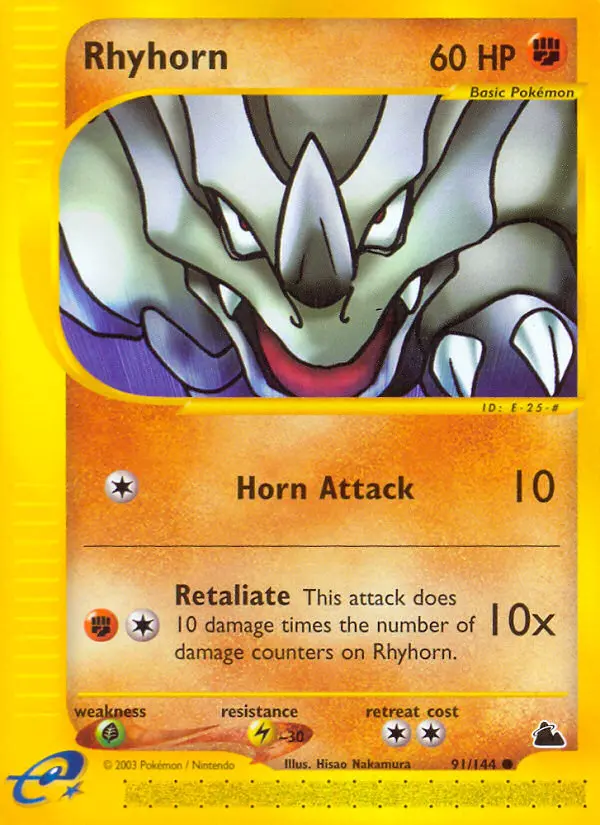 Rhyhorn (#91) — SK 091