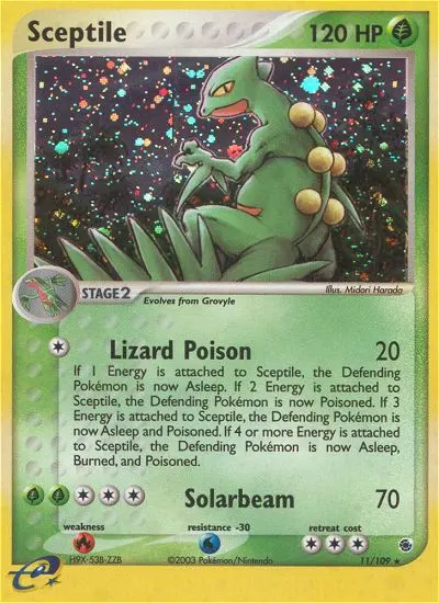 Sceptile (#11) — RS 011